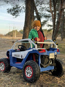 Jeep Elétrico Infantil Polícia 24V - Carro Elétrico Infantil 