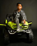 Buggy Infantil Unimong Verde 4x4 - Carro Elétrico Infantil 