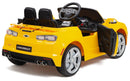 Camaro Elétrico Infantil Amarelo - Carro Elétrico Infantil 