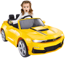 Camaro Elétrico Infantil Amarelo - Carro Elétrico Infantil 