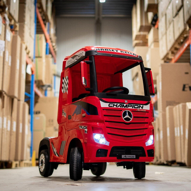 Caminhão Elétrico Infantil 12V Mercedes - Carro Elétrico Infantil 