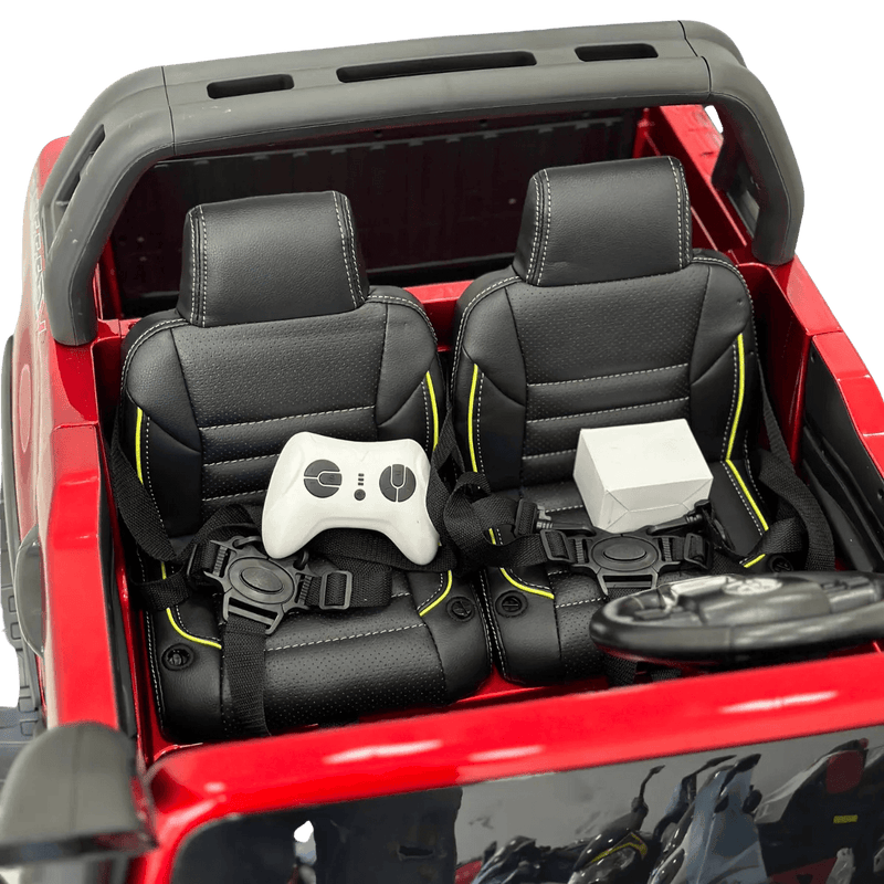 Caminhonete Infantil 4x4 Hilux Vermelho - Carro Elétrico Infantil 