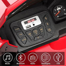 Caminhonete Chevrolet elétrica infantil com MP3, faróis LED e suspensão independente para mais diversão durante os passeios