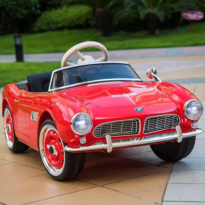 Veículo Elétrico Infantil 12V BMW Retro - Carro Elétrico Infantil 
