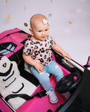 Carrinho Elétrico Lamborghini Sian 2 Lugares Rosa - Carro Elétrico Infantil 