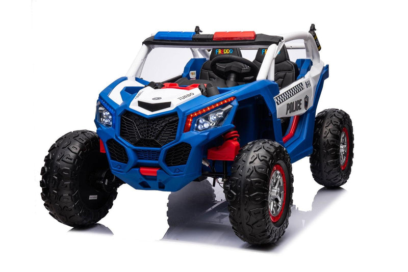 Jeep Elétrico Infantil Polícia 24V - Carro Elétrico Infantil 