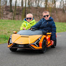 Veículo para criança 2 lugares Lamborghini Sián - Carro Elétrico Infantil 