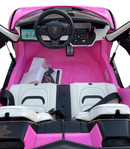 Carrinho Elétrico Lamborghini Sian 2 Lugares Rosa - Carro Elétrico Infantil 