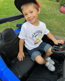 Jeep Infantil MX 24V Azul 2 Lugares - Carro Elétrico Infantil 