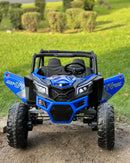 Jeep Infantil MX 24V Azul 2 Lugares - Carro Elétrico Infantil 
