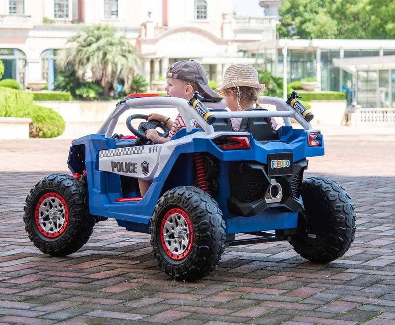 Jeep Elétrico Infantil Polícia 24V - Carro Elétrico Infantil 