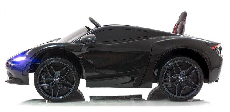 Carrinho Infantil Esportivo McLaren 720S Preta - Carro Elétrico Infantil 