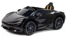 Carrinho Infantil Esportivo McLaren 720S Preta - Carro Elétrico Infantil 