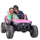 Jeep Infantil 24V Clash Rosa 2 Lugares - Carro Elétrico Infantil 