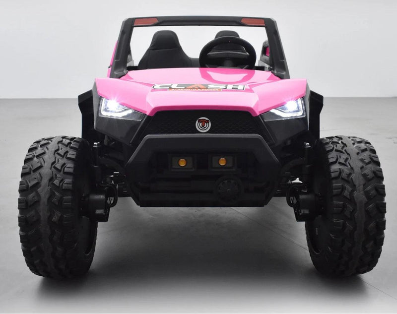 Jeep Infantil 24V Clash Rosa 2 Lugares - Carro Elétrico Infantil 