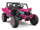 Jeep Infantil 2 Lugares Rosa UTV 24V - Carro Elétrico Infantil 