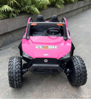 Jeep Infantil 24V Clash Rosa 2 Lugares - Carro Elétrico Infantil 
