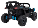 Jeep infantil Can Am 24V Azul com rodas grandes e motor potente para terrenos irregulares