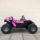 Jeep Infantil 24V Clash Rosa 2 Lugares - Carro Elétrico Infantil 