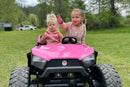 Jeep Infantil 24V Clash Rosa 2 Lugares - Carro Elétrico Infantil 