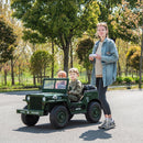 Jeep Militar Infantil 3 Lugares Patrulheiro De Aventuras - Carro Elétrico Infantil 