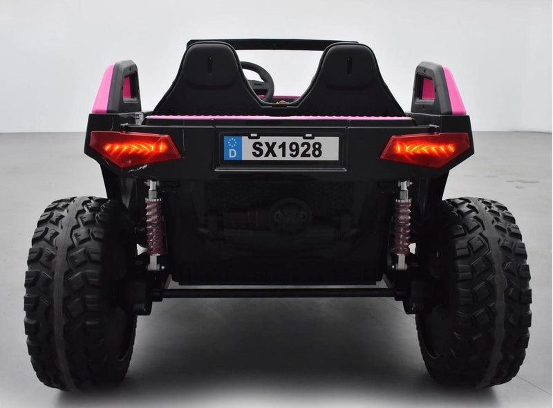 Jeep Infantil 24V Clash Rosa 2 Lugares - Carro Elétrico Infantil 