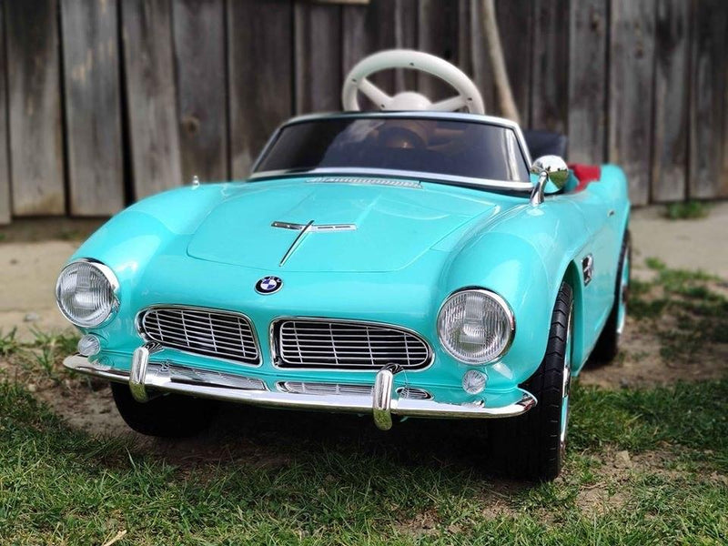 Veículo Elétrico Infantil 12V BMW Retro - Carro Elétrico Infantil 
