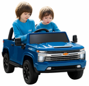 Caminhonete Infantil Silverado Azul 24v