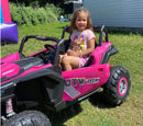 Jeep Infantil 2 Lugares Rosa UTV 24V - Carro Elétrico Infantil 