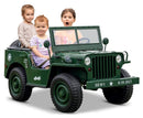 Jeep Militar Infantil 3 Lugares Patrulheiro De Aventuras - Carro Elétrico Infantil 