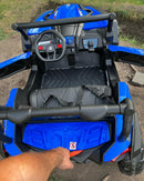 Jeep Infantil MX 24V Azul 2 Lugares - Carro Elétrico Infantil 